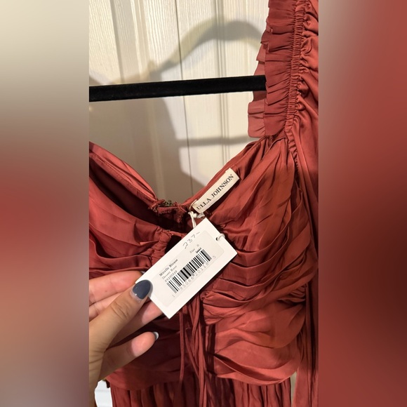 Ulla Johnson Mirelle Desert Rose Top NWT - Picture 4 of 5